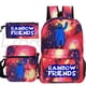 thumbnail image 1 of Mochila de arcoíris Friends para niños y niñas, mochilas escolares de Anime, regalos para niños, 3 unidades por juego Fivean unisex, 1 of 2
