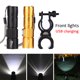 thumbnail image 3 of Bicicleta Recargable Por Usb, Luz Led Para Bicicleta, Resistente Al Agua, Lámpara Frontal Para Ciclismo, Linterna, Accesorios Para Exteriores Vogacara OD005675-00, 3 of 6
