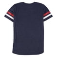 thumbnail image 2 of Playera NFL Patriots con logo de diamantes de imitación para mujer azul grande, 2 of 3