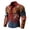 Navy, variant on American Flag Shirts for Men Denim Fringes Western Long Sleeve Button Down Loose Fit Casual 250Th Birthday Tops Navy L