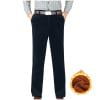 thumbnail image 1 of Dagugfen Work Pants for Men Button Business Casual Slim Fitting Thermal Officewear Pants Fall Clothes, 1 of 6