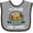 Heather and Black, variant on Inktastic Future Duck Hunting Legend Like Daddy Boys Baby Bib