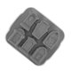thumbnail image 5 of Ice Tray, No Odor Heat Resistance Easy To Clean Safe Cake Mold For Cakes ANGGREK Otros, 5 of 8