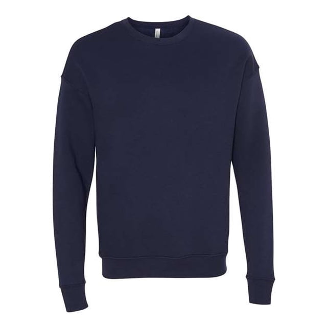 Sudadera con hombros caídos Bella lienzo M azul marino 3945