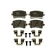 thumbnail image 1 of Balatas Traseras Bajos Metales TRW 2009 A 2010 Volkswagen V6 3.6L, 1 of 4