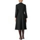 thumbnail image 3 of INSPIRE CHIC Vestido A-Line Vintage para Mujeres con Cuello, Manga Larga, Cinturón, Vestido de Trabajo con Falda Amplia, Negro M, 3 of 5