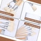 thumbnail image 4 of Juego de 20 Pinceles para Esmaltado de Cerámica, de Cerdas Suaves, para Pintura Acrílica, Acuarela y Óleo., 4 of 5