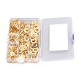 thumbnail image 2 of Ring Terminal, 300Pcs M5 M6 M8 M10 Brass Ring Connector Easy Operation  For Equipment, 2 of 8