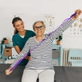 thumbnail image 4 of Women and Men Exercise, 10 Loop Yoga Strap Not-Elastic Strap Stretching Strap, 4 of 6