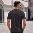 thumbnail image 5 of Yifymode Men's Crewneck Short Sleeve T Shirts, Regular Fit Mesh Ice Silk Casual Tops, Quick Dry Breathable Basic Tees for Daily Sports Workout, 5 of 8