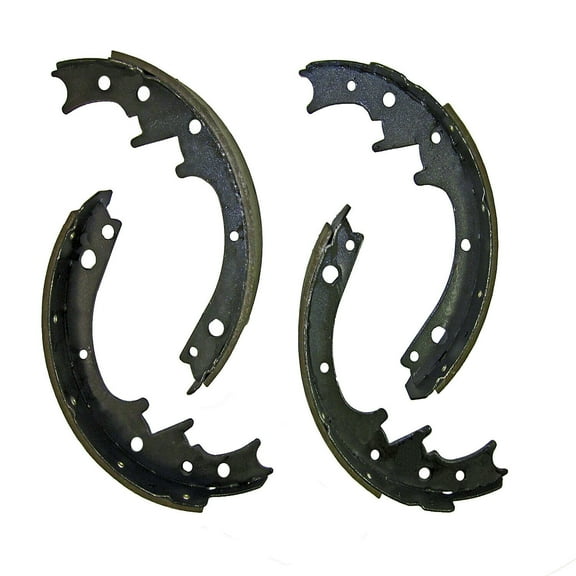 Premium Rear Brake Shoes for 1989-1991 Honda Civic Goodyear Brakes GYS639
