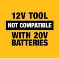 thumbnail image 2 of Taladro inalámbrico DEWALT Xtreme 12V MAX* DCD701B 3/8 pulgadas, 2 of 7