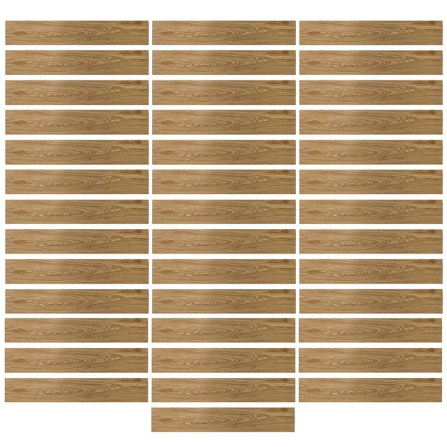 Bewildely Mini casa multifuncional con pegatinas para papel tapiz y suelo, ideal para mesas de arena, 1,5 x 10 cm, ideal para muñecas. Muebles de casa de muñecas 40 piezas de color oscuro