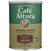 Cafe Altura Organic Coffee, House Blend, 12 oz