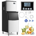 thumbnail image 1 of Costway Commercial Ice Maker Machine 418 LBS/24H with 200 LBS Storage Bin for Restaurant, 1 of 10