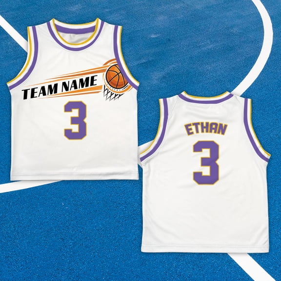 Personalized Basketball Jersey, Custom Kids Basketball Jersey, Basketball Jersey Tank Top, Basketball Team Shirts