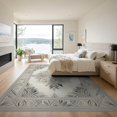 thumbnail image 3 of ODIKA 9'x12' Washable Area Rug Low Pile, Flatwoven, Beige Boho Asymmetrical Washes Understated An Under Dining Table for Great Room, Indoor Concept, Large Living, 3 of 7