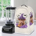 thumbnail image 5 of HELLHERO Witch Hat Cow Elastic 15.94"H x 9.45"L x 7.28"W Kitchen Accessories Stylish Polyester Kitchen Blender Dust Cover, 5 of 6