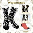 thumbnail image 2 of sususu Knee High Socks Black,Personalised Socks With Photo Socks With Face Socks Print Photo Personalised Socks for Christmas Birthday, 2 of 6