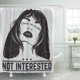 thumbnail image 1 of Cortina de ducha ABPHQTO poliéster retrato punk mujer 152x180 cm, 1 of 2