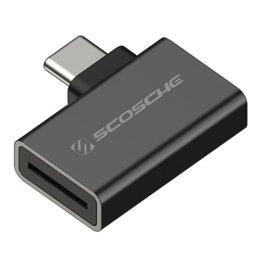 Scosche MCRA Strikeline™ High-Speed 3.0 USB-C to MicroSD Memory Card Reader Black