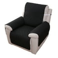 thumbnail image 2 of Recliner Chair Cover Reversible Small Recliner Slipcover for Dogs Seat Width to 25 Inch Washable Recliner Chair Protector with Elastic Adjustable Strap for Kids and Pets, 2 of 9