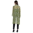 thumbnail image 4 of Moomaya Womens Printed Front Open Shrug Full Sleeve Summer Sheer Cardigan, 4 of 8
