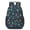 Alien Rocket Deep, variant on Alien Planet Black Pattern 17" School Backpacks for Teens,Waterproof Oxford Fabric,S-Shape Padded Straps for School,Travel,Hiking,Camping