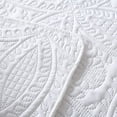 thumbnail image 6 of King Size Quilt - Soft Bed Summer Quilt Lightweight Microfiber Bedspread- Modern Style Coin Pattern Coverlet for All Season - 3 Piece (1 Quilt, 2 Pillow Shams), 6 of 7