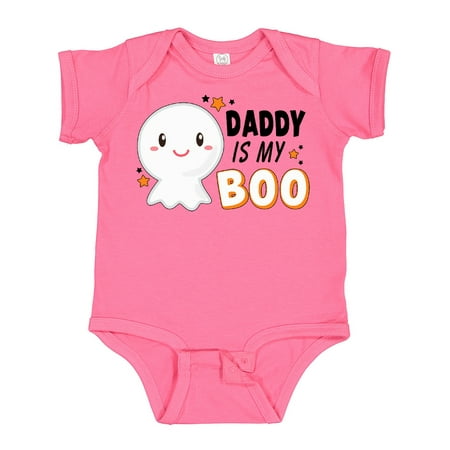 

Inktastic Daddy is My Boo with Cute Ghost Boys or Girls Baby Bodysuit