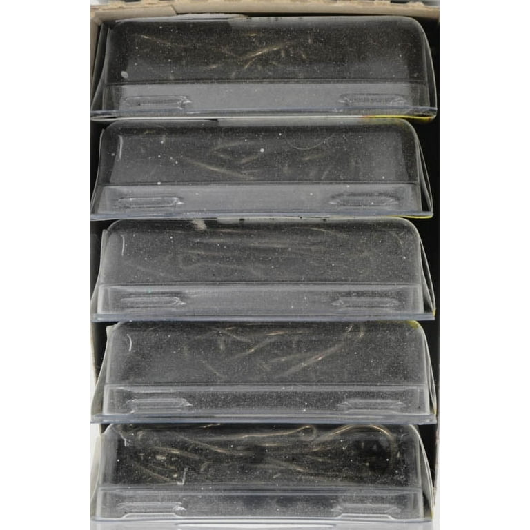 (3 pack) Eagle Claw Freshwater Bass Fishing Hooks Assortment Clam, 40 Piece