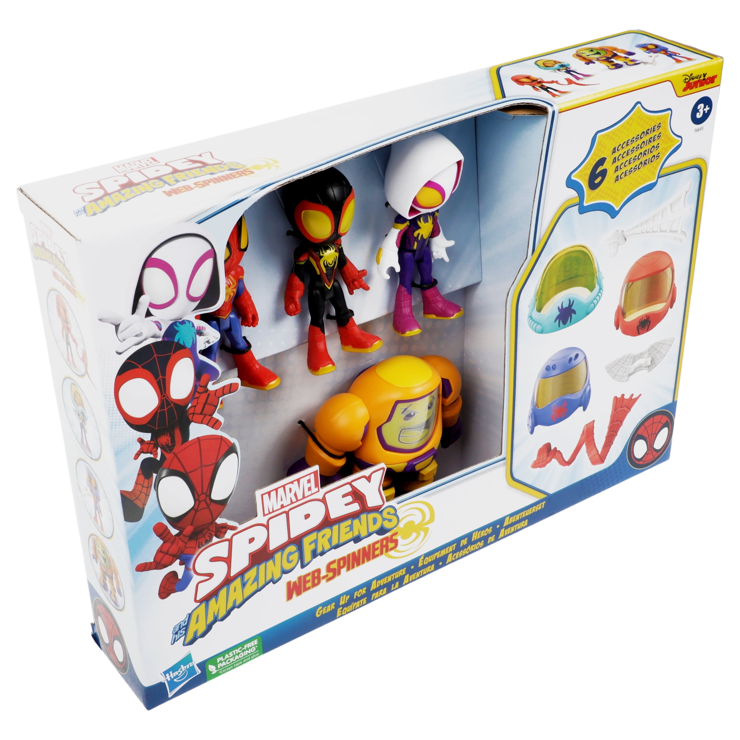 Marvel Web-Spinners Gear Up For Adventure Action Figure 10-Pack