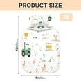 thumbnail image 3 of 2L Hot Water Bottle with Soft Velvet Cover PVC Hot Water Bag for Pain Relief Long-Lasting Warmth Cute Farmyard Pattern, 3 of 8