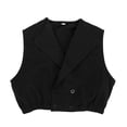thumbnail image 1 of TIEVOSA Gilet Enfant Garçons Filles Veste Unie Décontractée, 1 of 5