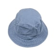 thumbnail image 2 of Top Headwear Washed Design Bucket Hat, Turquoise M/L, 2 of 2