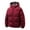 Red, variant on Daznico Winter Coats for Men,Winter Warm Thickened Down Jacket Windproof Cold Weather Coat with Hood Outdoor Insulated for Daily Use,Size:4XL