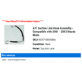 thumbnail image 2 of A/C Suction Line Hose Assembly - Compatible with 2001 - 2003 Mazda Miata 2002, 2 of 2