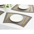 thumbnail image 6 of Unique Bargains Set of 8 Placemats Washable Heat Resistant Table Placemats Gray 18x13in, 6 of 7