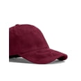 thumbnail image 3 of Gorra De Gamuza Unisex Talla Ajustable Marca Brunel Red Wine Brunel Red Wine, 3 of 6