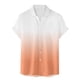 thumbnail image 5 of Camisas de Manga Larga para Hombres Moda Casual Impresión Cuello de Vuelta Blusa Transpirable para Diario Y de Negocios, 5 of 6
