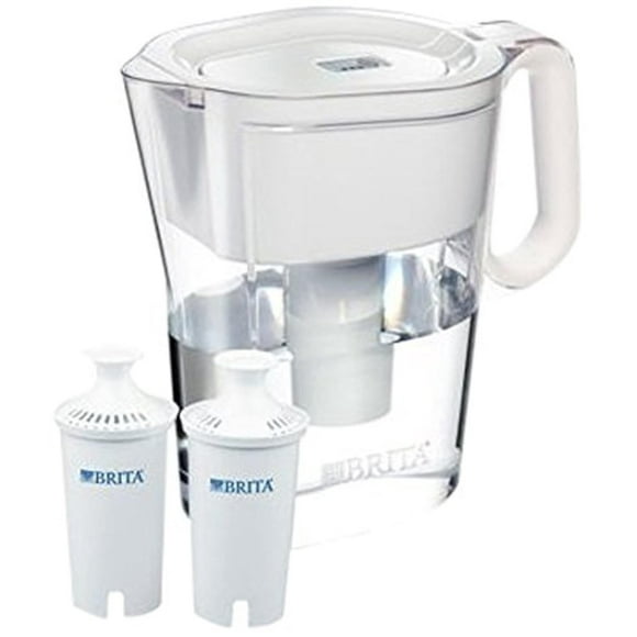 Jarra de agua BRITA Wave de 10 tazas con 2 filtros avanzados