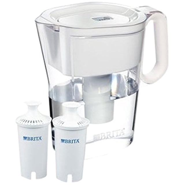 Jarra de agua BRITA Wave de 10 tazas con 2 filtros avanzados
