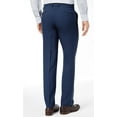 thumbnail image 4 of Kenneth Cole Reaction BLUE Men's Modern-Fit Micro-Check Dress Pants, US 29x30, 4 of 4
