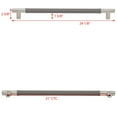 thumbnail image 5 of Sea Ray Boat Grab Rail 2329939 | 24 Inch Gray Vinyl Stainless, 5 of 5