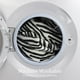 thumbnail image 4 of Alfombra moderna YIHOUSE, no se desprende, lavable, 58 pies, color blanco y negro, 4 of 8