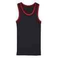 thumbnail image 2 of Boys Ultra Soft 100% Cotton Tagless Tank Top Undershirts 4-Pack - Assorted 4-5, 2 of 5