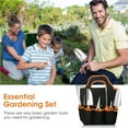 thumbnail image 3 of MQ Gardening Tool Set, Heavy Duty 10-Piece Yard Tools with Non-Slip Handles, Gift Tote Bag Included, 3 of 8