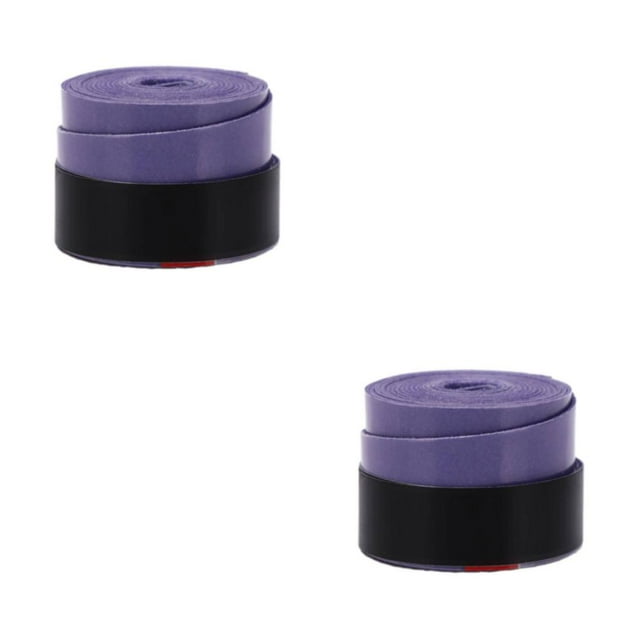 Guardoinrt 1/2/3 Tennis Overgrip Non Toxique et Durable pour une Performance Longue Durée Puissance de Liaison Rouleau Violet pack 2 Pcs