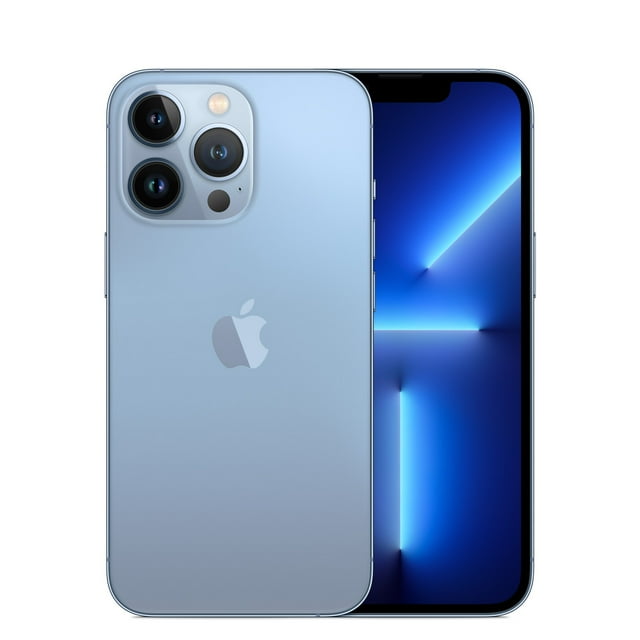 Apple iPhone 13 Pro 128 Go Téléphone Intelligent Débloqué (Sierra Blue) Certifié Remis à Neuf comme Neuf