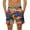 Multicolor, variant on UVEASISHA Hawaiian Swimming Trunks for Men,Mens Shorts Swim Trunks Hawaiian Bathing Suit Trendy Printed Swimsuits Beach Shorts Big and Tall Pants with Pockets